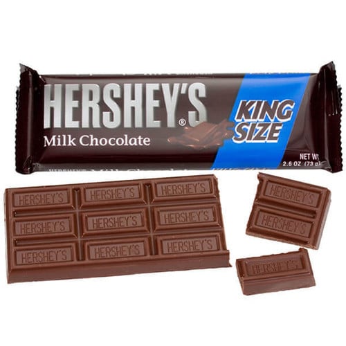 Hershey's candy bar king size