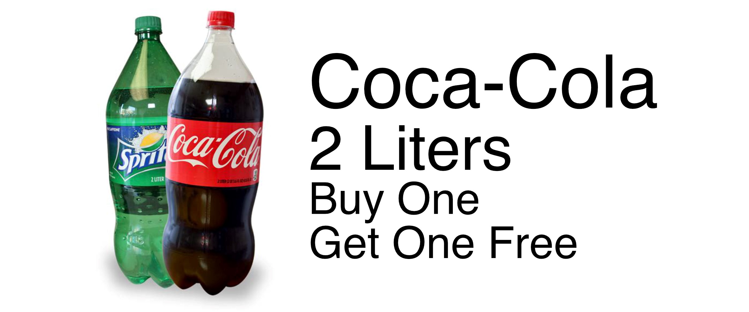Coca-Cola 2 Liters - BOGO