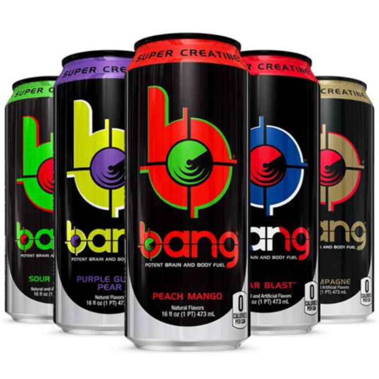 Bang energy cans